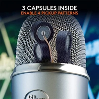 Blue Yeti USB Microphone for Recording, Streaming, Gaming, Podcasting on PC and Mac