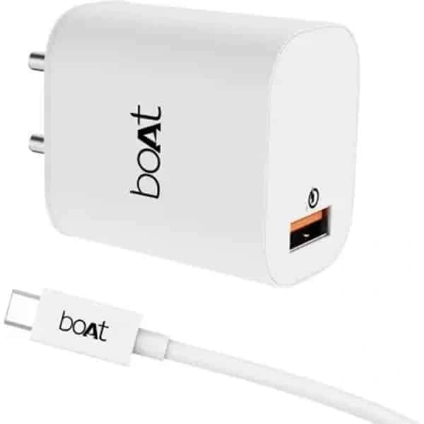 boAt 18W Power Charger with Detachable Cable