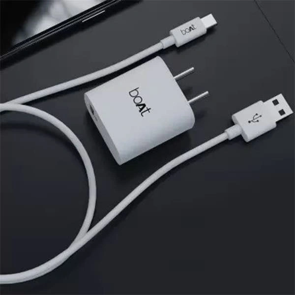 boAt 18W Power Charger with Detachable Cable