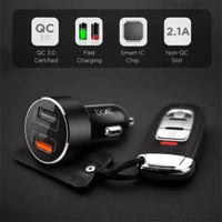boAt 3A Qualcomm 3.0 Turbo Car Charger - Grey