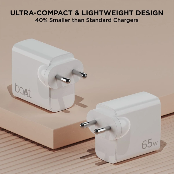 boAt 65W WCD QCPD Power Quick Charger