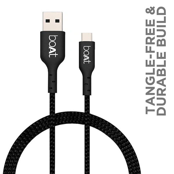 boAt A 350 Type C Cable - Red - Red