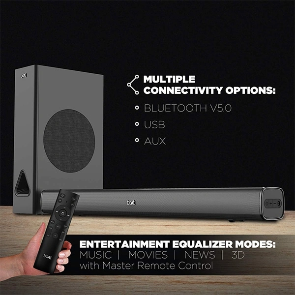 boAt Aavante Bar 1250 80W Bluetooth Soundbar
