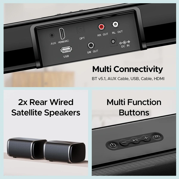 boAt Aavante Bar 2400 180W Signature Soundbar