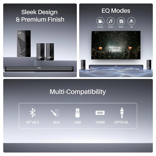 boAt Aavante Bar 3200D Pro with Dolby Audio Soundbar