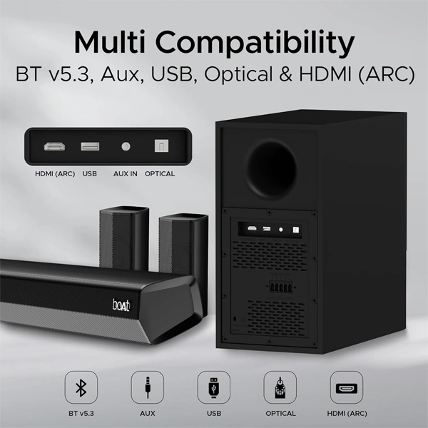 boAt Aavante Bar 3600 500W Signature Soundbar
