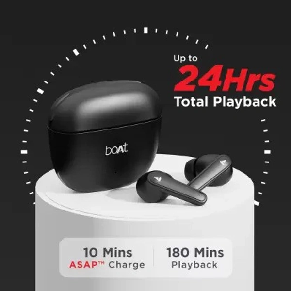 boAt Airdopes 115 True Wireless Earbuds - Raging Red - Raging Red