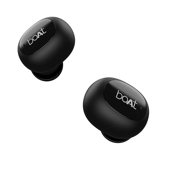 boAt Airdopes 121V2 Bluetooth Earbuds - Black - Black