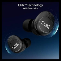 boAt Airdopes 121v2 Plus In-Ear True Wireless Earbuds - Active Black - Active Black