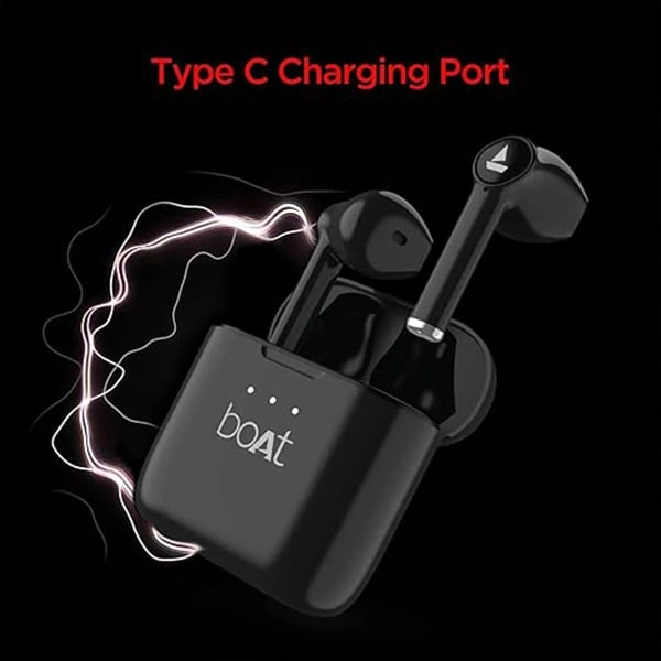 boAt Airdopes 131 Bluetooth Earbuds - White - White