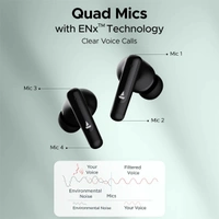 boAt Airdopes 161 ANC Wireless Earbuds - White - White