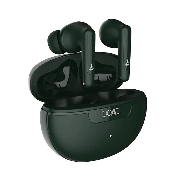 boAt Airdopes 161 ANC Wireless Earbuds - Green - Green