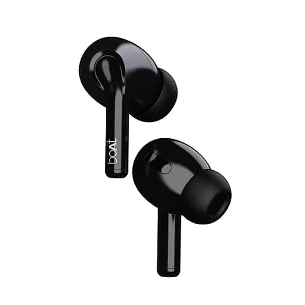 boAt Airdopes 161 with ASAP Charge - Pebble Black - Pebble Black