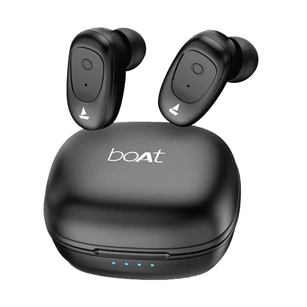 boAt Airdopes 201 Bluetooth Truly Wireless Earbuds - Black - Black
