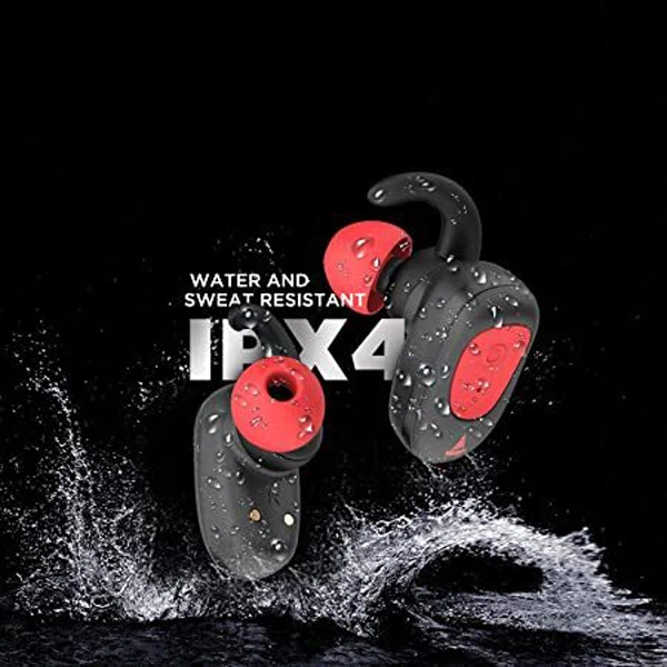 boAt Airdopes 201 Bluetooth Truly Wireless Earbuds - Red - Red