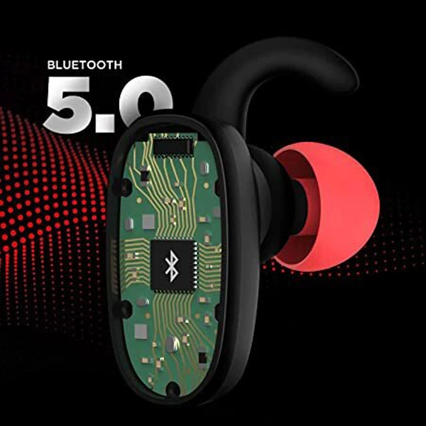 boAt Airdopes 201 Bluetooth Truly Wireless Earbuds - Red - Red
