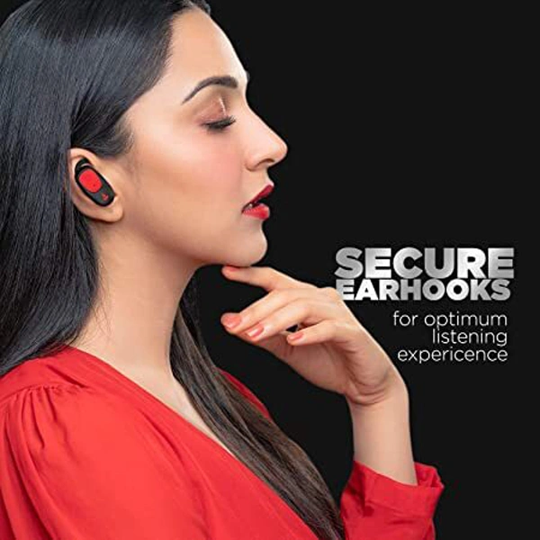 boAt Airdopes 201 Bluetooth Truly Wireless Earbuds - Red - Red
