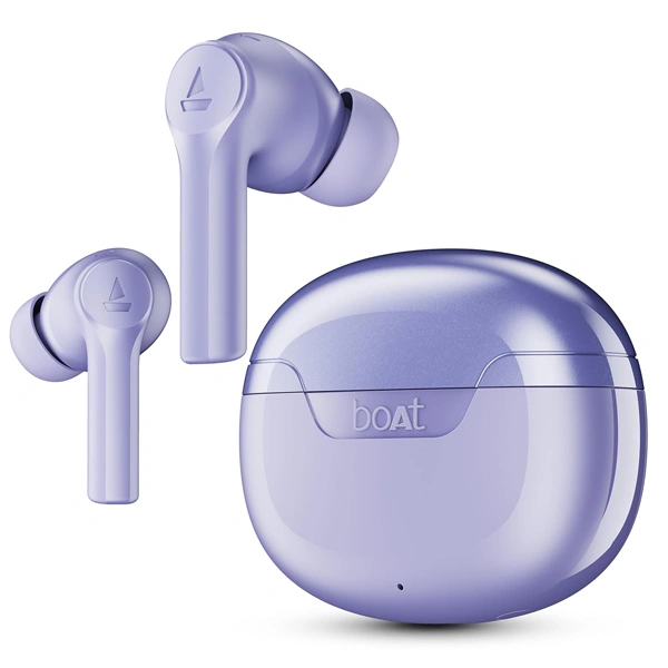 boAt Airdopes 300 Wireless Earbuds - Purple - Purple