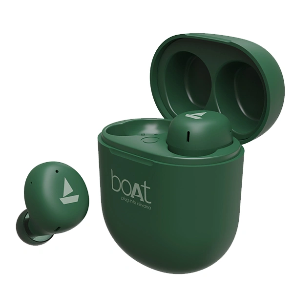 boAt Airdopes 381 Bluetooth Earbuds - Army Green - Army Green