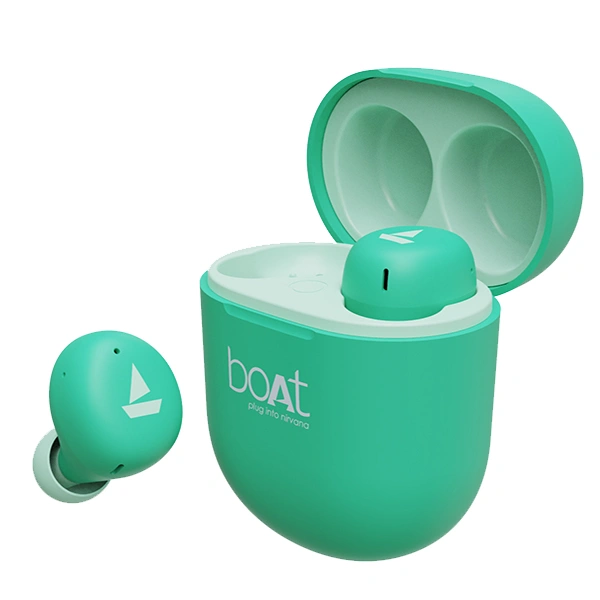 boAt Airdopes 381 Bluetooth Earbuds - Mint Green - Mint Green