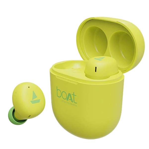 boAt Airdopes 381 Bluetooth Earbuds - Spirit Lime - Spirit Lime