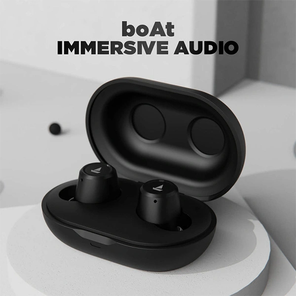 boAt Boat Airdopes 391 Bluetooth Truly Wireless Earbuds - Active Black - Active Black