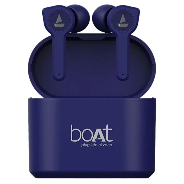boAt Airdopes 402 Bluetooth Truly Wireless in Ear Earbuds with Mic - Blue - Blue