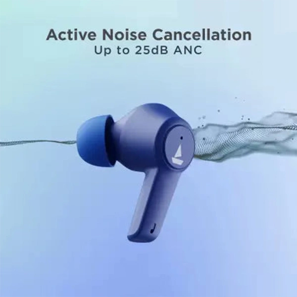 boAt Airdopes 411 ANC Netflix Steam Edition - White - White
