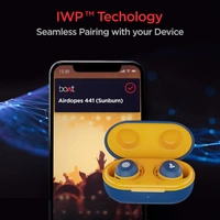 boAt Airdopes 441 Sunburn Edition True Wireless Earbuds - Techno Purple - Techno Purple