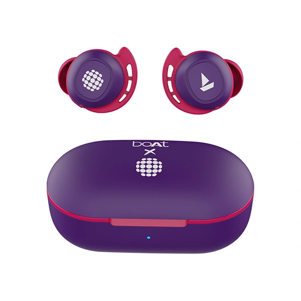 boAt Airdopes 441 Sunburn Edition True Wireless Earbuds - Techno Purple - Techno Purple