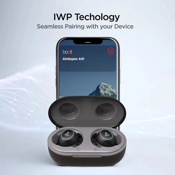boAt Airdopes 441 True Wireless Earbuds - Sporty Blue - Sporty Blue