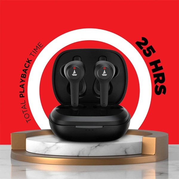 boAt Airdopes 451V2 Bluetooth Earbuds - Red - Red