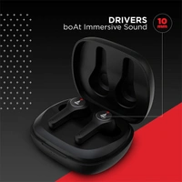 boAt Airdopes 451V2 Bluetooth Earbuds - Red - Red