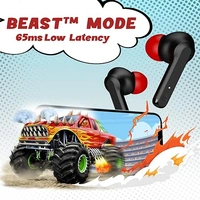 boAt Airdopes 458 TWS Wireless Earbuds - Raging Red - Raging Red