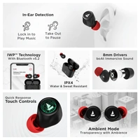 boAt Airdopes 500 ANC Wireless Earbuds - Blue - Blue