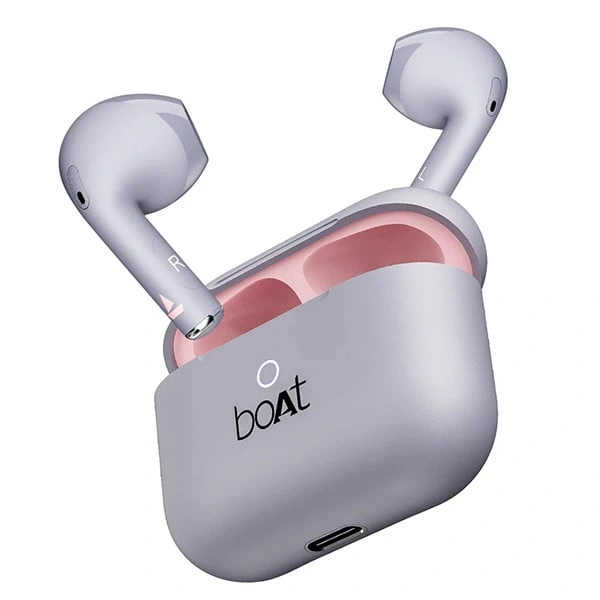 boAt Boat Airdopes Alpha TWS Wireless Earbuds - Peach Dusk - Peach Dusk