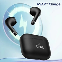 boAt Boat Airdopes Alpha TWS Wireless Earbuds - Peach Dusk - Peach Dusk