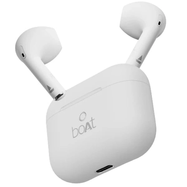 boAt Boat Airdopes Alpha TWS Wireless Earbuds - Swedish White - Swedish White