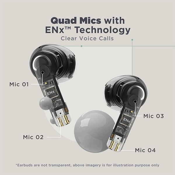 boAt Airdopes Atom 81 TWS Earbuds - Opal Black - Opal Black