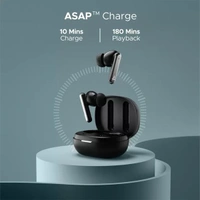boAt Airdopes Bliss ANC Wireless Earbuds - Pristine White - Pristine White