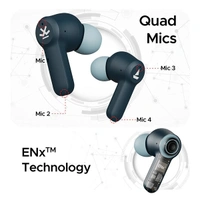 boAt Airdopes Crude True Wireless Earbuds - Cool Emerald - Cool Emerald