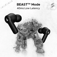 boAt Airdopes Fuel In Ear TWS Earbuds - Black - Black