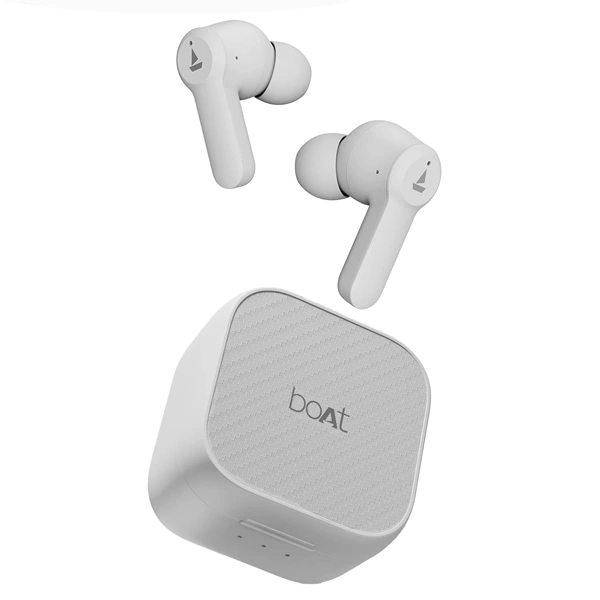 boAt Airdopes Fuel In Ear TWS Earbuds - White - White