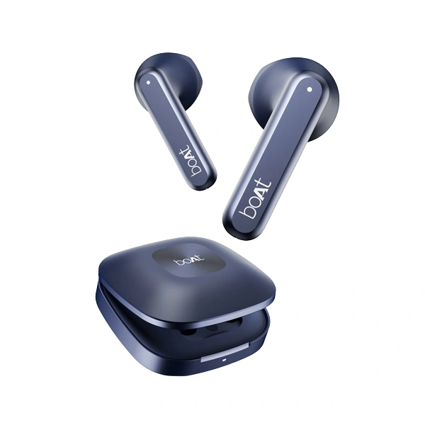 boAt Airdopes Genesis TWS Wireless Earbuds - Ocean Blue - Ocean Blue
