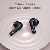 boAt Airdopes Hype True Wireless Earbuds - Opal Black - Opal Black