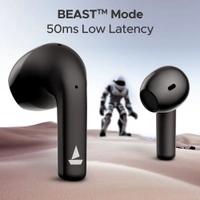 boAt Airdopes Hype True Wireless Earbuds - Opal Black - Opal Black