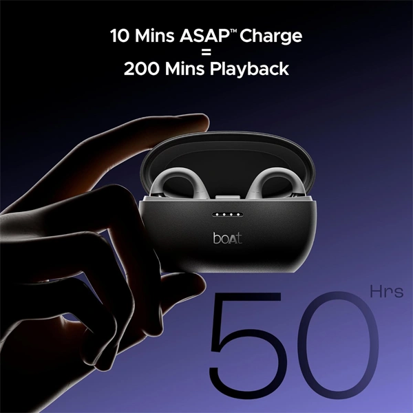 boAt Airdopes Loop True Wireless Earbuds - Lavender - Lavender