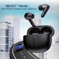 boAt Airdopes Max Wireless Earbuds with 100 Hours Playback - Carbon Black - Carbon Black