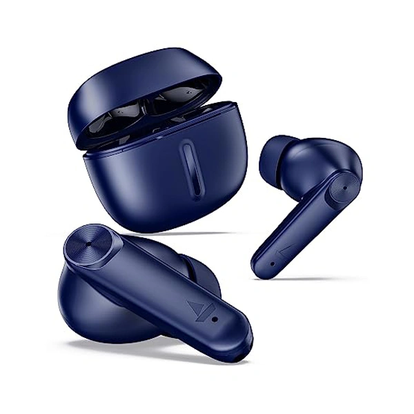 boAt Airdopes Max Wireless Earbuds with 100 Hours Playback - Bold Blue - Bold Blue