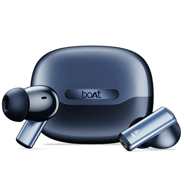 boAt Boat Airdopes Prime 701 ANC Earbuds - Titanium Blue - Titanium Blue